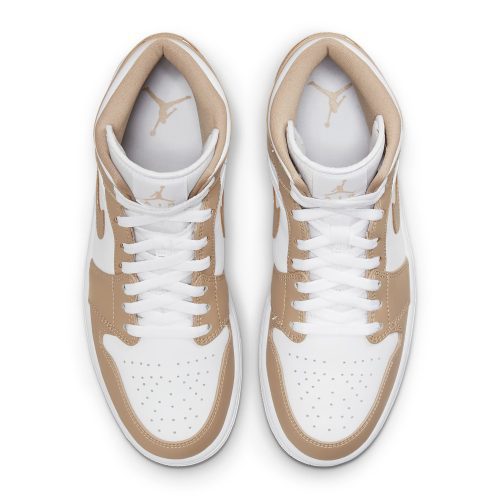 air jordan 1 mid tan gum 554724 271 top