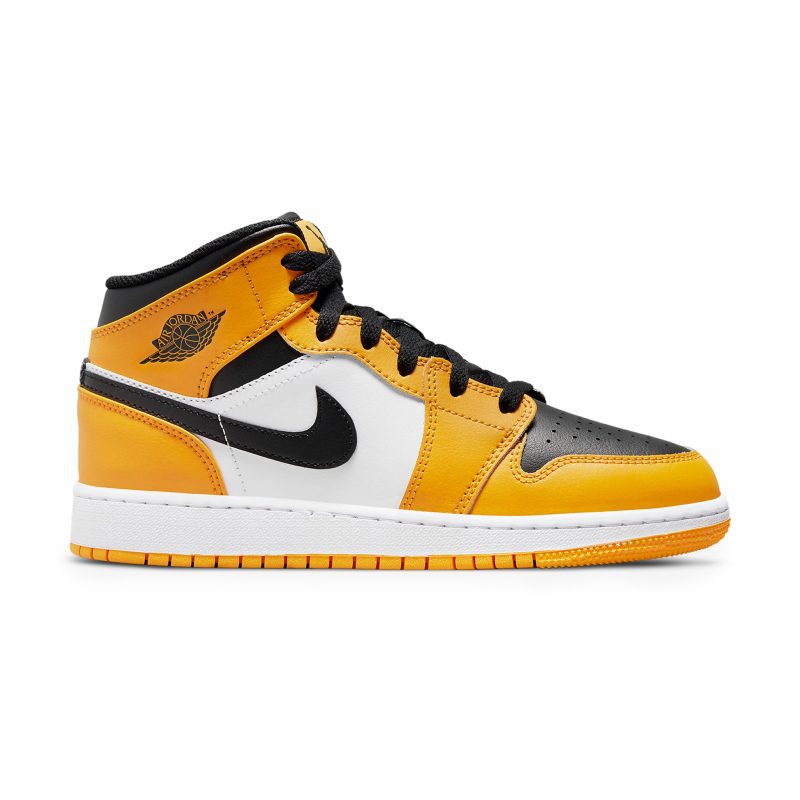 air jordan 1 mid taxi gs 554725 701 side