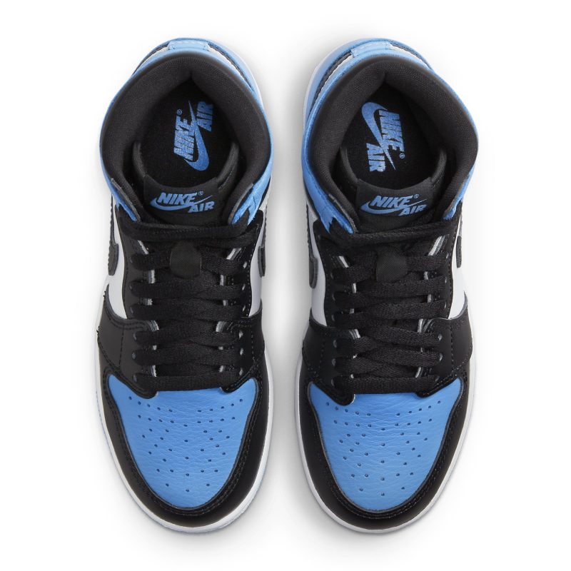 air jordan 1 retro high og unc toe gs fd1437 400 top