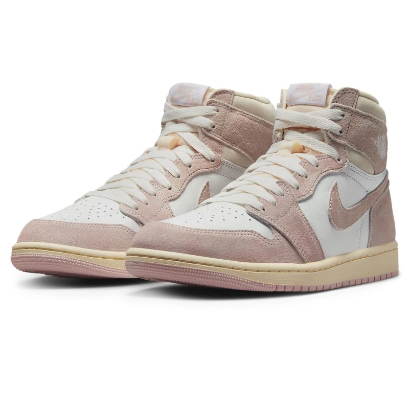 air jordan 1 retro high og washed pink w fd2596 600 front side