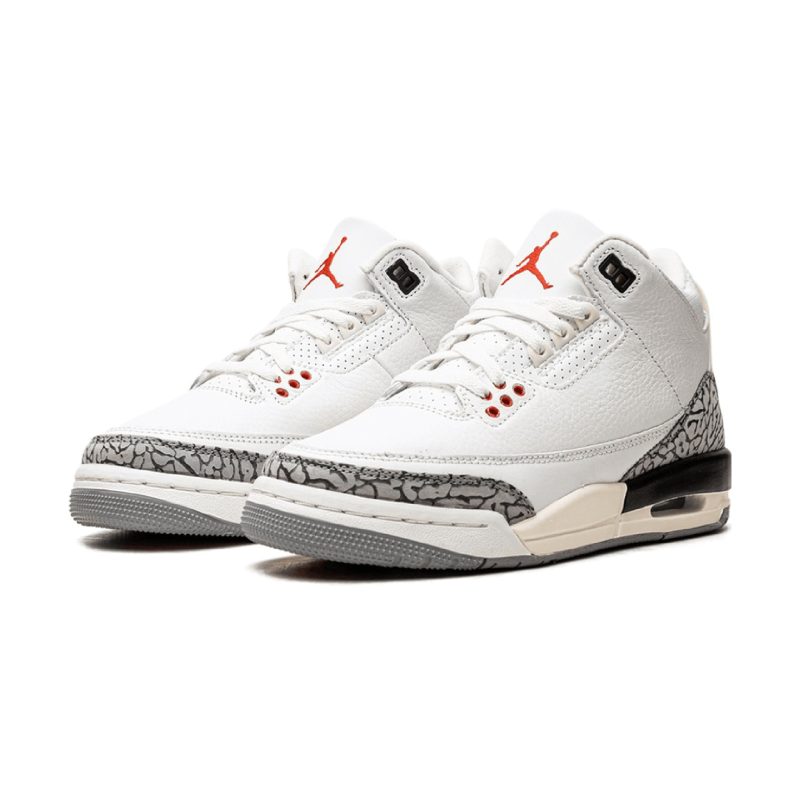 air jordan 3 retro white cement reimagined gs dm0967 100 crepslocker front side