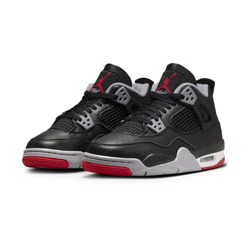 air jordan 4 og bred reimagined gs fq8213 006 front side