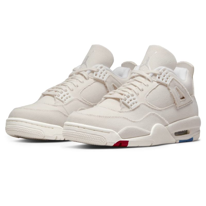 air jordan 4 retro blank canvas w dq4909 100 front side