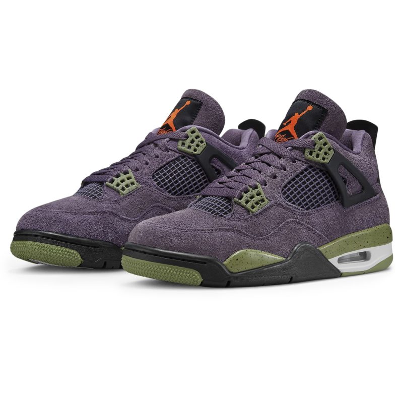 air jordan 4 retro canyon purple w aq9129 500 front side