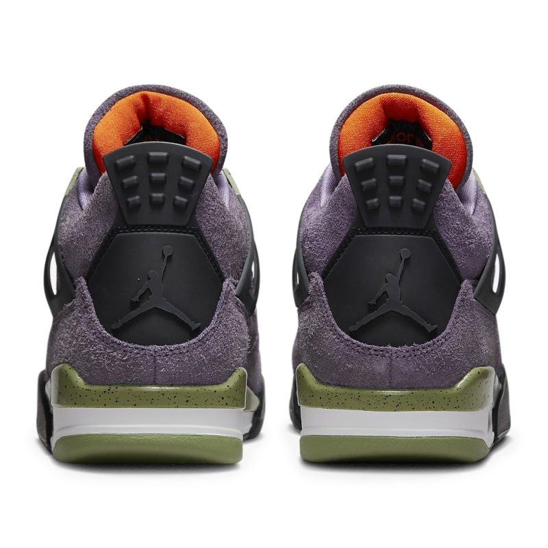 air jordan 4 retro canyon purple w aq9129 500 heel