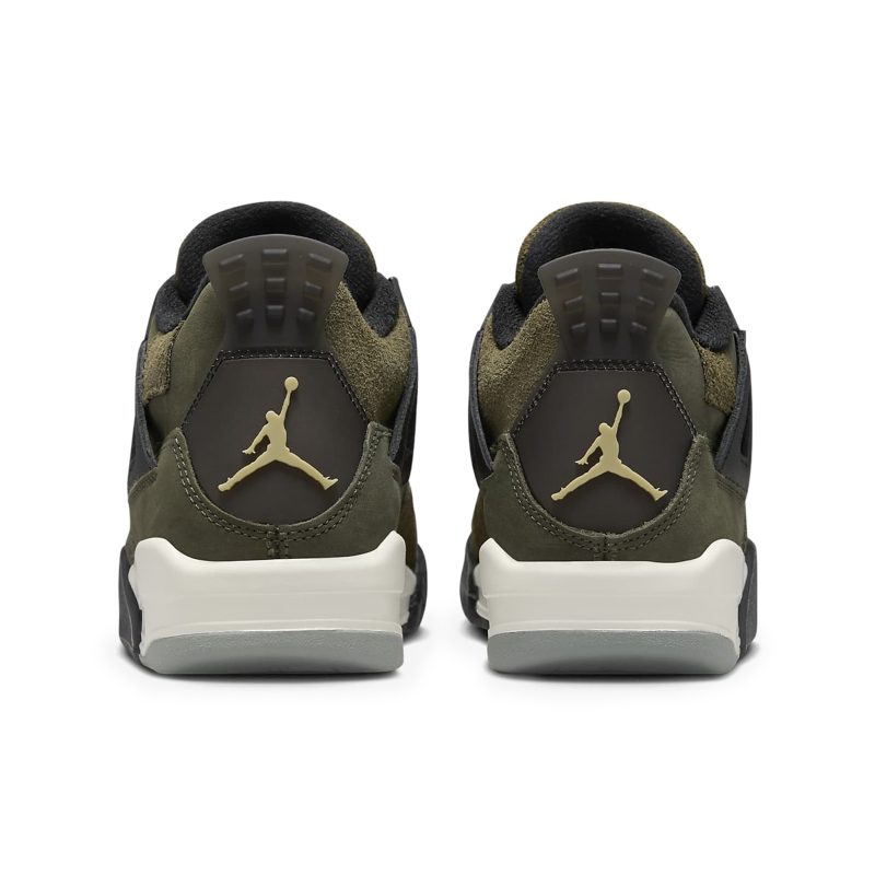 air jordan 4 retro se craft olive gs fb9928 200 back