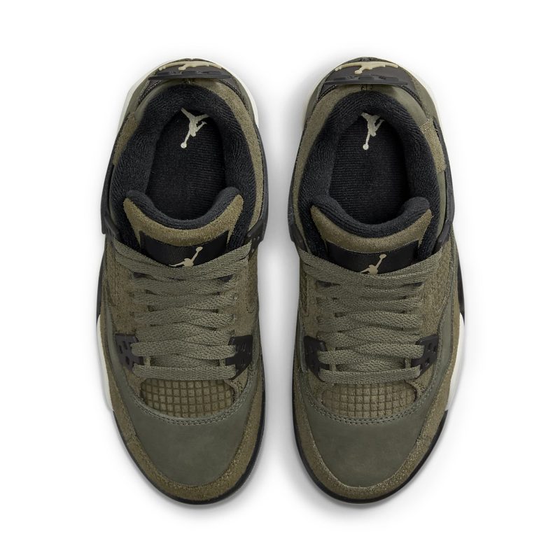 air jordan 4 retro se craft olive gs fb9928 200 top