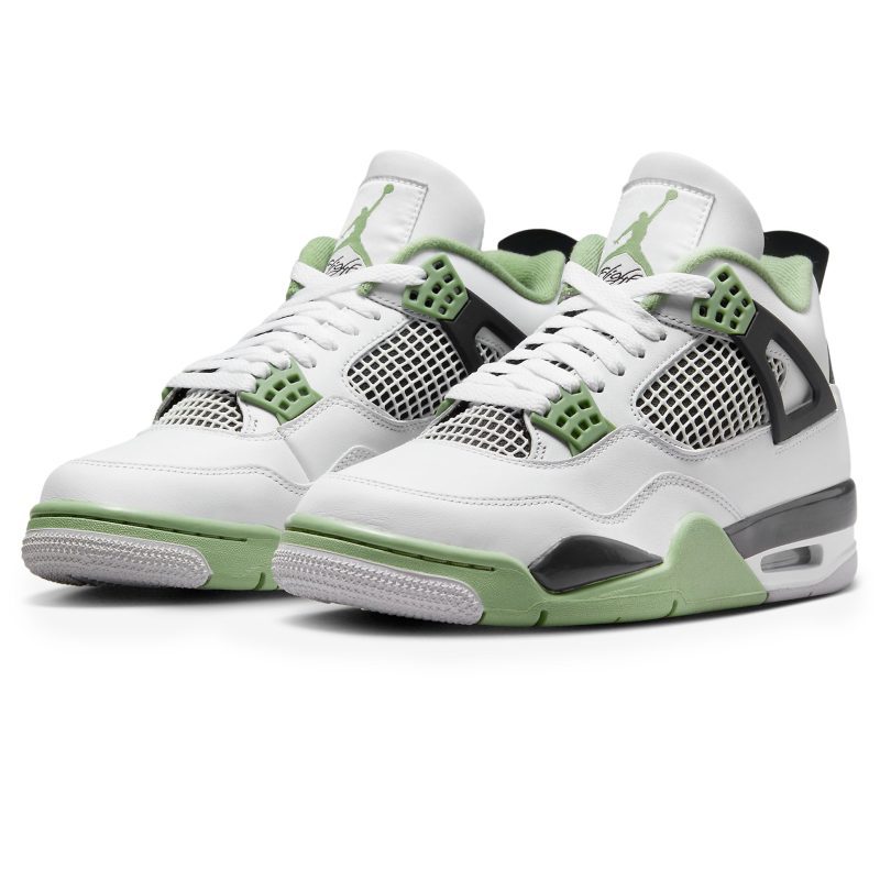 air jordan 4 retro seafoam w aq9129 103 front side