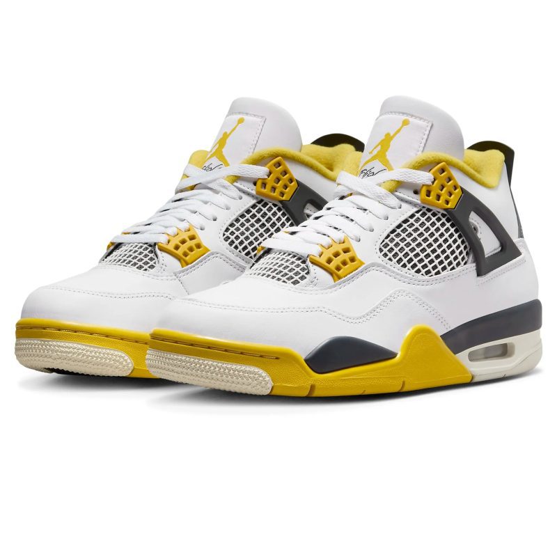 air jordan 4 retro vivid sulfur w aq9129 101 pair