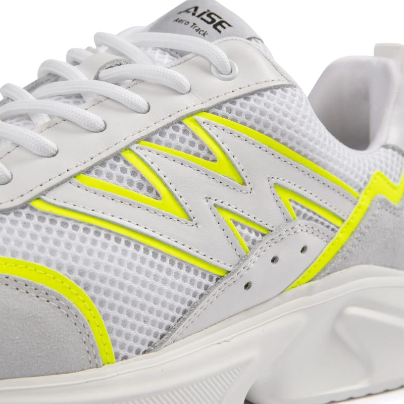 aise neon yellow summer breeze aero track detail