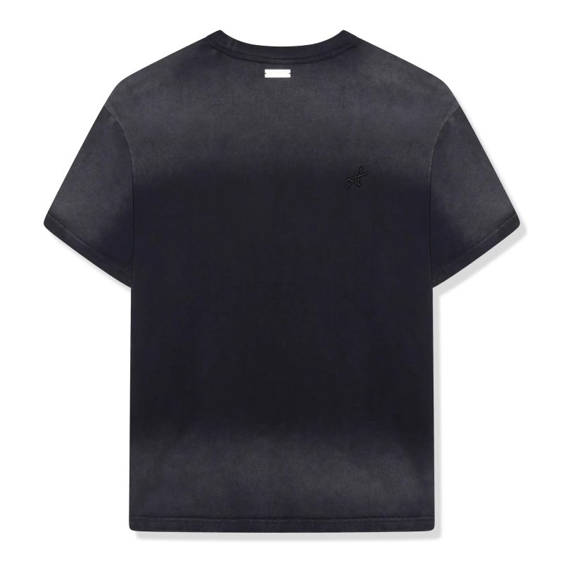 amicci levanto washed black t shirt back