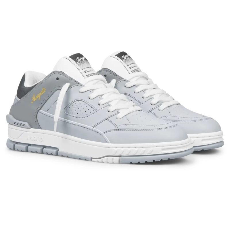 axel arigato area lo light grey sneakers f2362001 pair