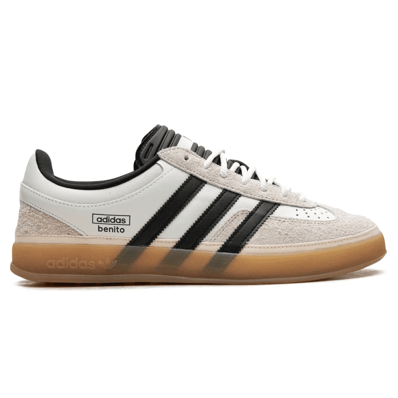 bad bunny x adidas gazelle indoor core white if9735 side