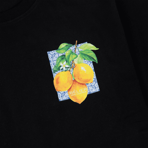 belier citrus black t shirt bm 213 detail