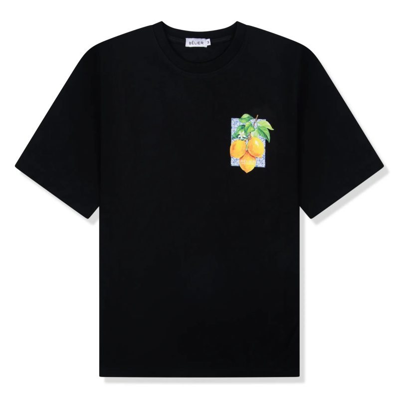 belier citrus black t shirt bm 213 front