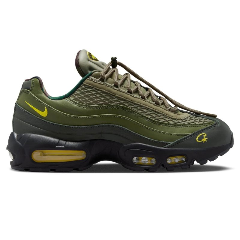 corteiz x nike air max 95 sp green fb2709 300 crepslocker side