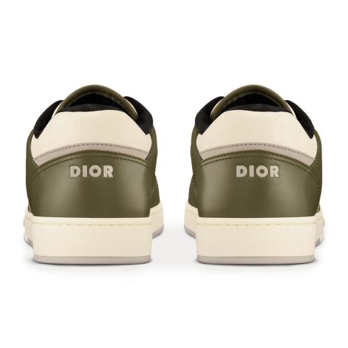 dior b27 oblique olive beige low top sneaker 3sn272zir h661 back