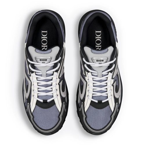 dior b30 mesh blue grey white black trainer 3sn279zrb h068 top