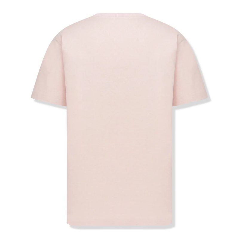 dior cd icon relaxed fit cotton pink t shirt 943j605f0554 c485 back