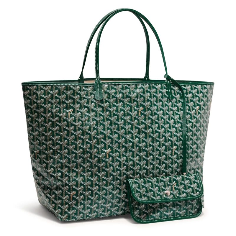 goyard saint louis gm tote bag green stlouipmlty01cl01p front