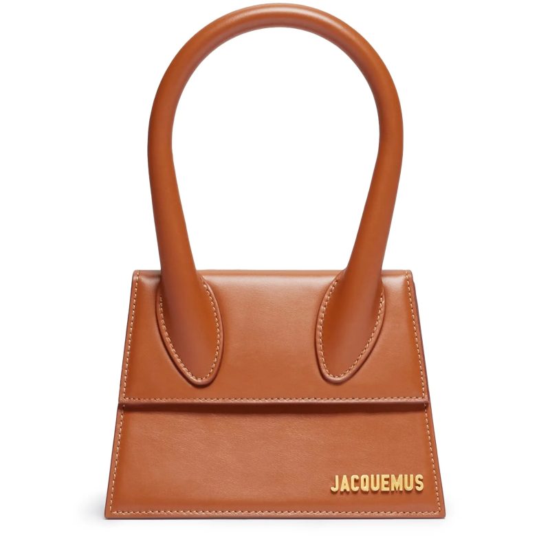 jacquemus le chiquito moyen light brown handbag 213ba002 3072 810 front