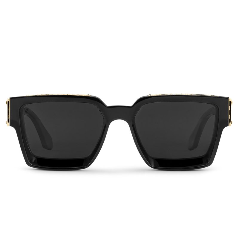 louis vuitton 1.1 millionaires black gold sunglasses crepslocker front