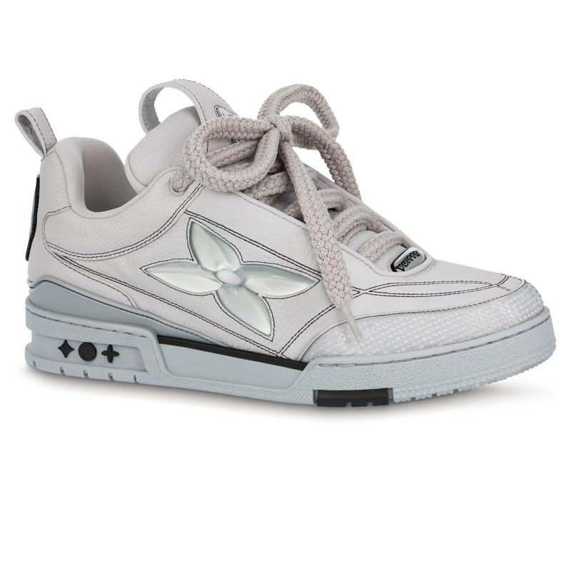 louis vuitton lv skate trainer grey sneaker 1abz5t front side