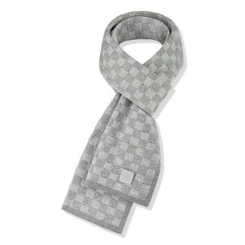 louis vuitton neo petit damier grey beanie scarf nvprod3920087