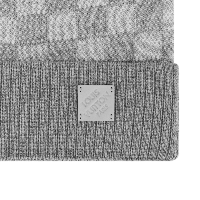 louis vuitton neo petit damier grey beanie scarf nvprod3920087v hat detail a3435a18 ddf1 46ac aaf5 9dc1ccb14e6c