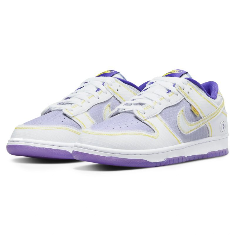 nike x union dunk low passport pack court purple dj9649 500 front side