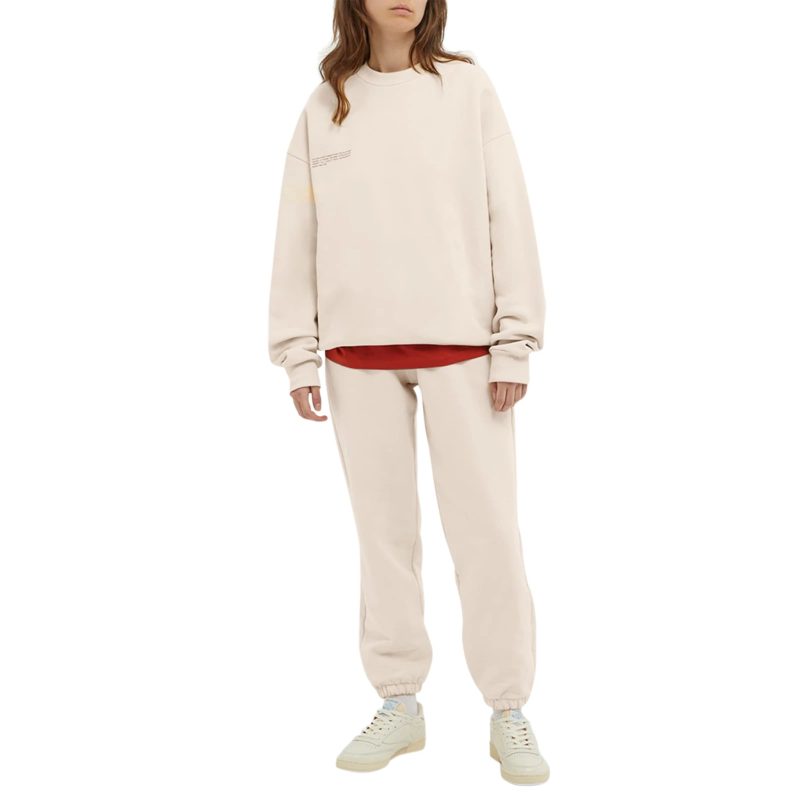 pangaia 365 signature sand sweatpants model front female