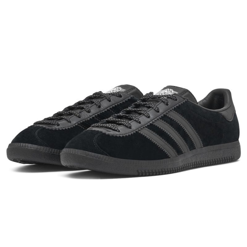 peter saville x adidas pulsebeat spezial black carbon gv9031 front side