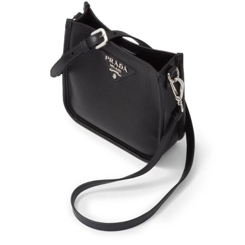 prada leather mini black shoulder bag 1bh191 2dkv f0002 v 3oo top