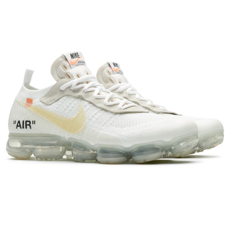 preloved nike x off white air vapormax white aa3831 100 front side