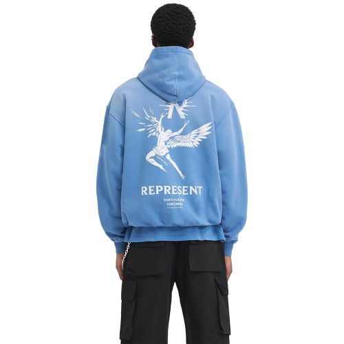 represent icarus sky blue hoodie mlm468 432 model back