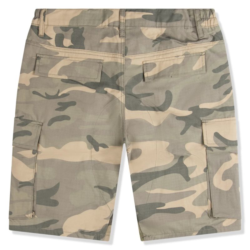 siarr camo shorts green back