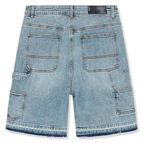 siarr carpenter shorts blue back