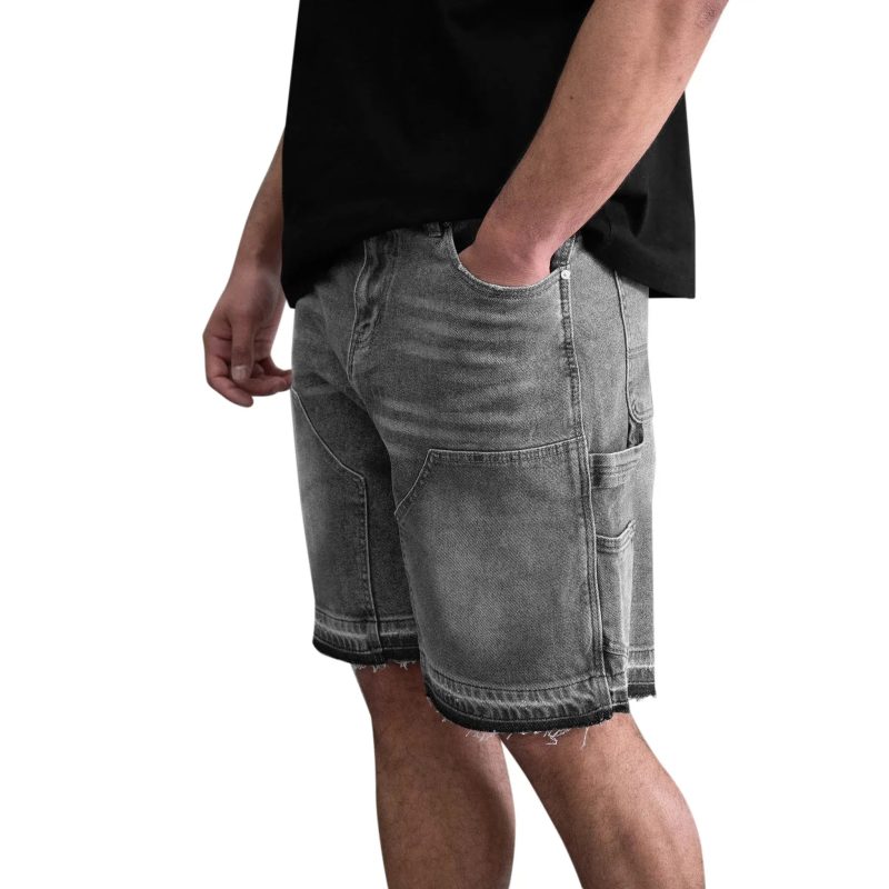 siarr carpenter shorts dark grey model side