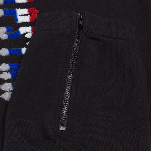 trapstar chenille decoded 2.0 hooded tracksuit black revolution pants zip