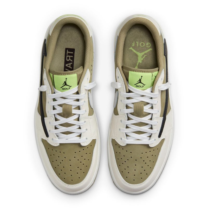 travis scott x air jordan 1 low golf olive fz3124 200 top