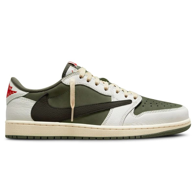 travis scott x air jordan 1 low og olive dm7866 200 side