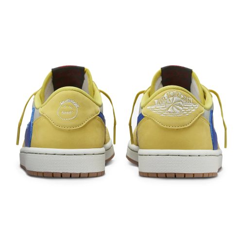 travis scott x air jordan 1 retro low og canary w dz4137 700 back