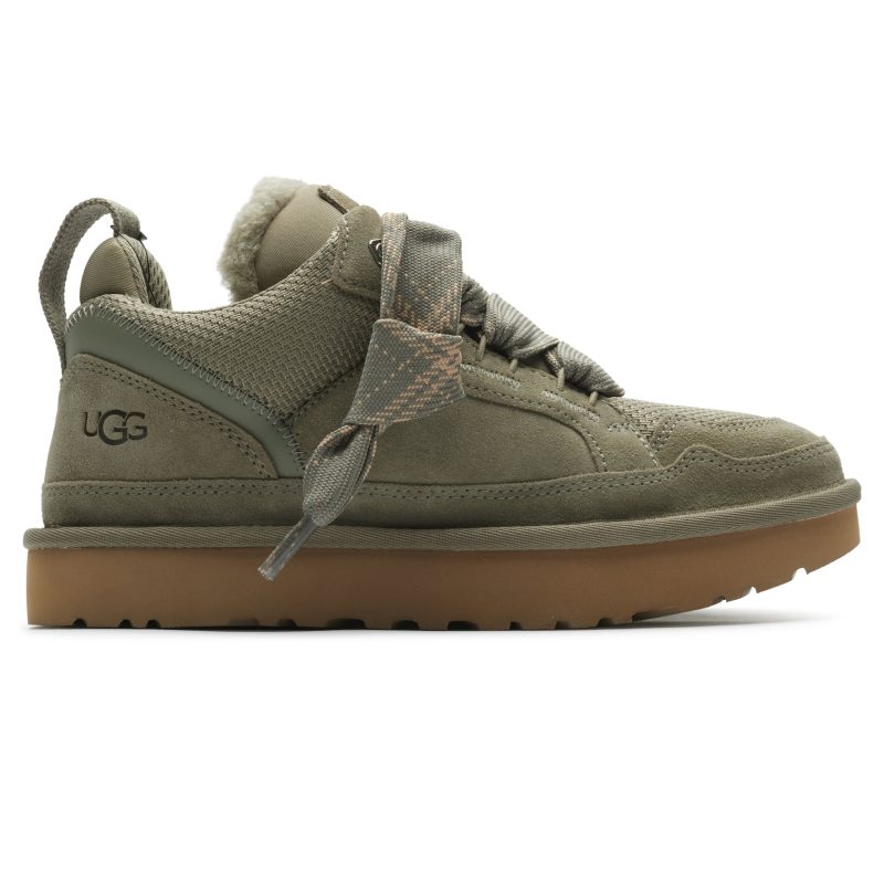 ugg lowmel trainer w moss green 1144032 msg side