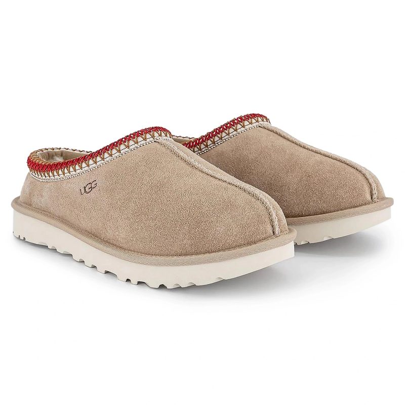 ugg tasman sand dark cherry slippers w 5955 sndd front side