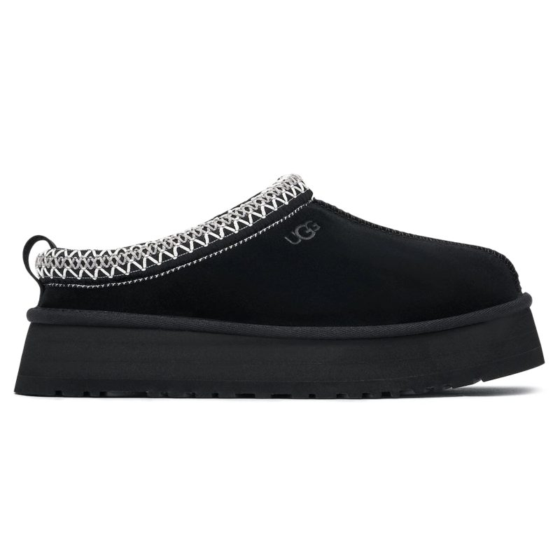 ugg tazz black slippers w 1122553 blk side