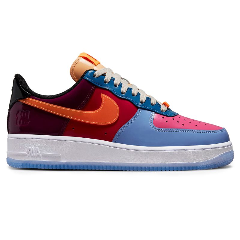 undefeated x nike air force 1 low multi patent dv5255 400 front