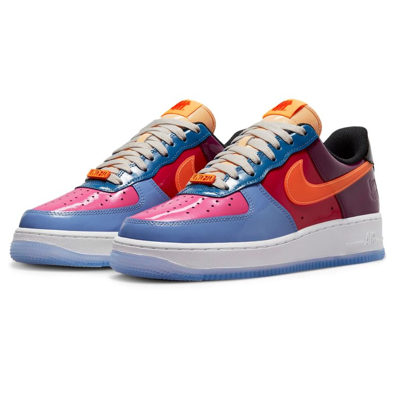 undefeated x nike air force 1 low multi patent dv5255 400 front side