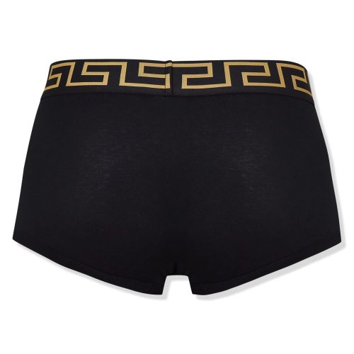 versace icon two pack greca waistband black trunks back